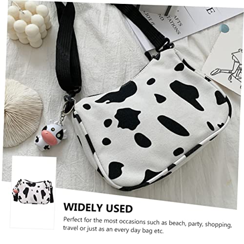 LIFKOME Japanese Style Canvas Crossbody Bag Lightweight Storage Shoulder Bag for Casual Use for Work School and Shopping Cute Convenient Access2