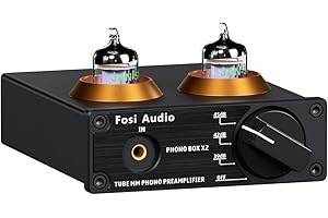 Fosi Audio Box X2 Phono Preamp: A Hi-Fi Audio Preamplifier for Exceptional Sound