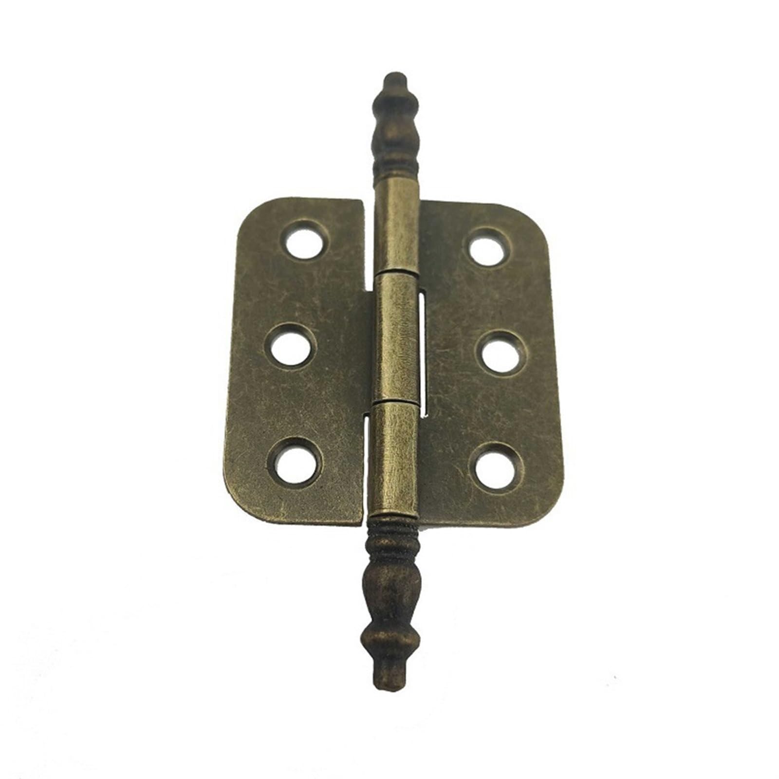 Nvsfzgiyg One Color Antique Bronze Gift Box Packaging Hinge Woodworking Tools Cabinet 4Pcs
