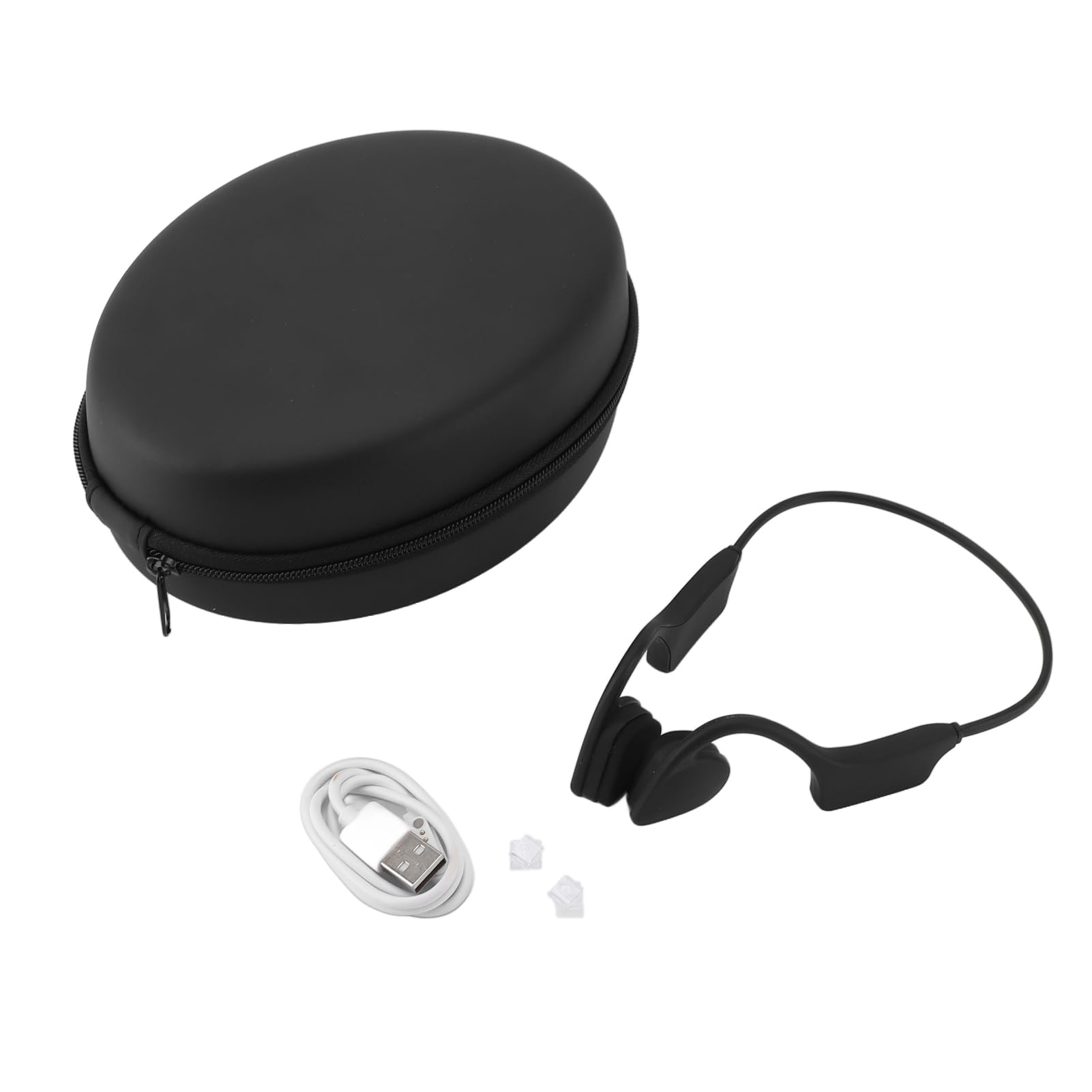 Pilipane Cuffie da nuoto impermeabili IP68, a conduzione ossea, auricolari wireless Bluetooth aperti, per palestra, corsa e allenamento (Terza generazione)