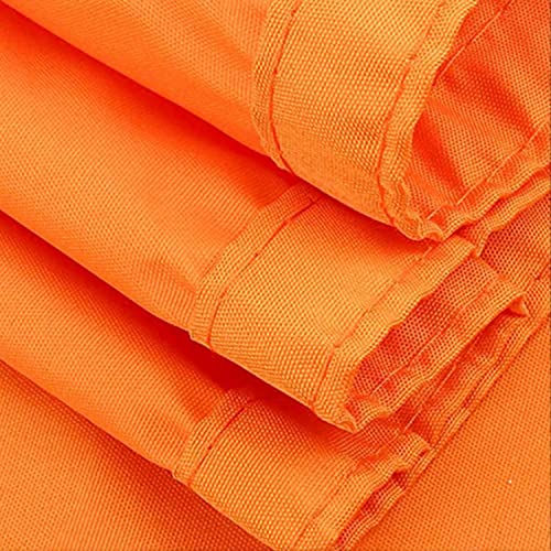 Protection solaire haut de gamme en polyester orange imperméable - 7
