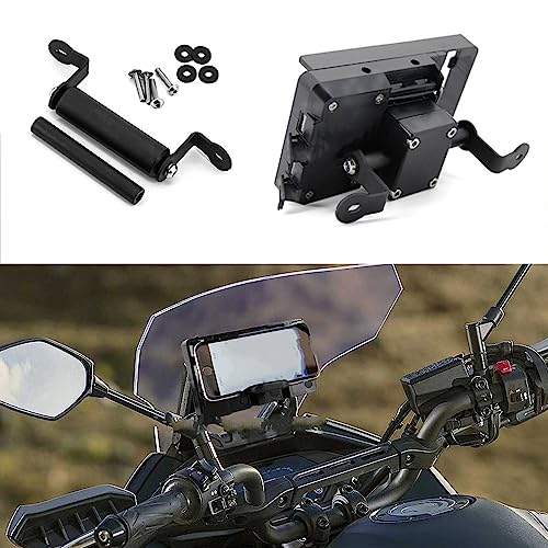 Support navigation moto pour Yamaha Tracer 7 et 7 GT avec plaque de montage GPS - 3