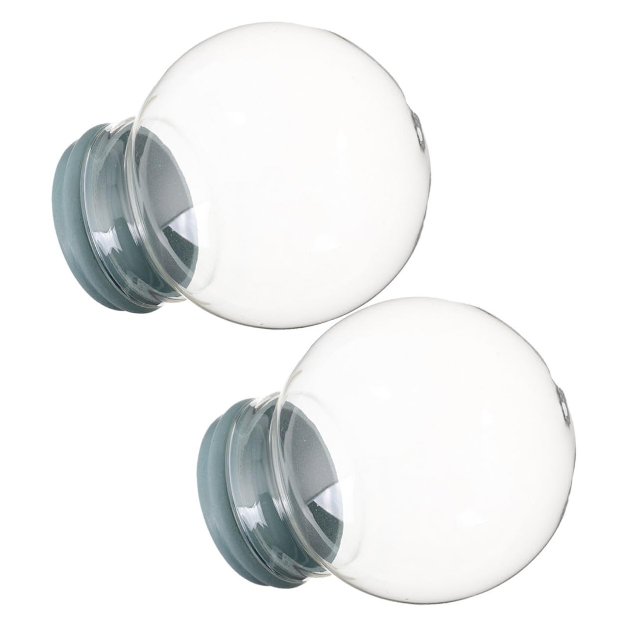 Bola de nieve de vidrio para decoración navideña y centros de mesa de fiesta