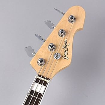 GrassRoots グラスルーツ エレキベース G-AM-55MS ケース付 GrassRoots G-AM-55MS/R エレキベース・ギター〈グラスルーツ