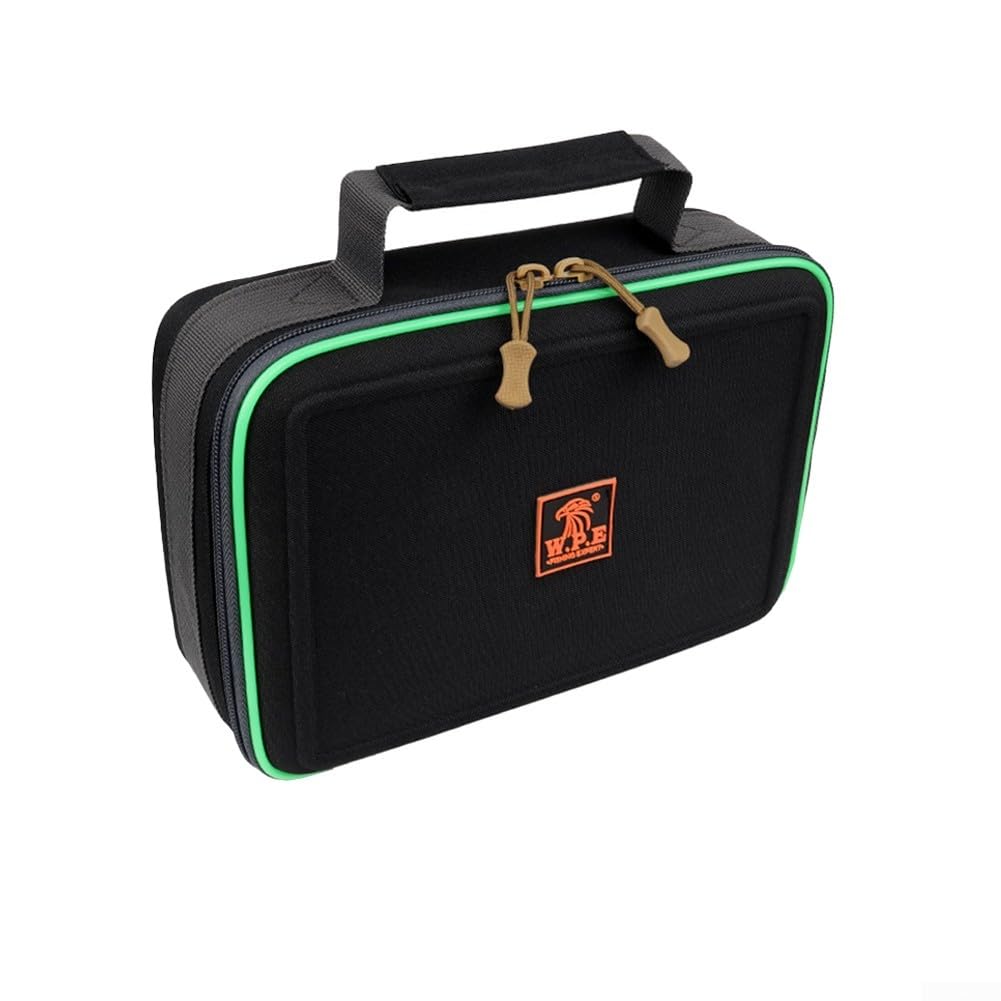 Borsa da Pesca Oxford 600D Impermeabile Multi Tasche(black)