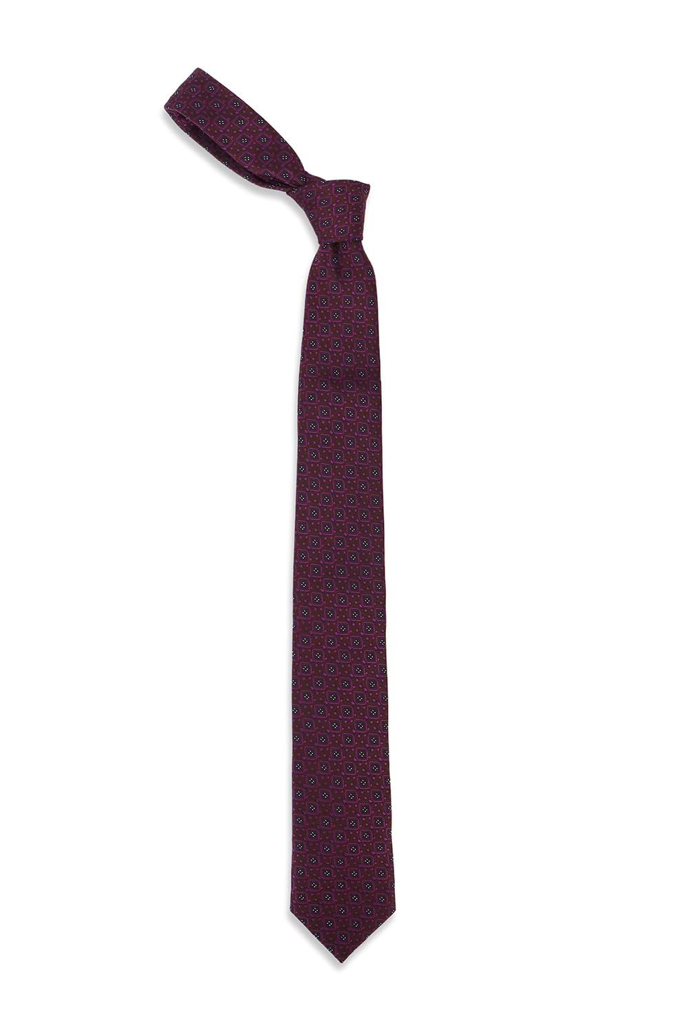 van heusen Men Purple Embroidered Tie-picture-32