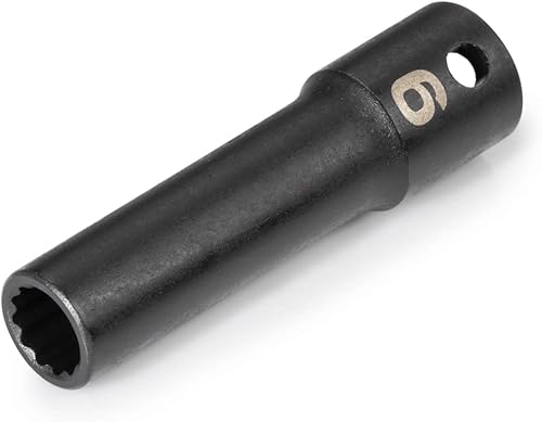 Vista 225 de TEKTON 3/8 pulgadas de accionamiento x 3/4 pulgadas de profundidad 12 puntos de impacto SID13219 Profundo