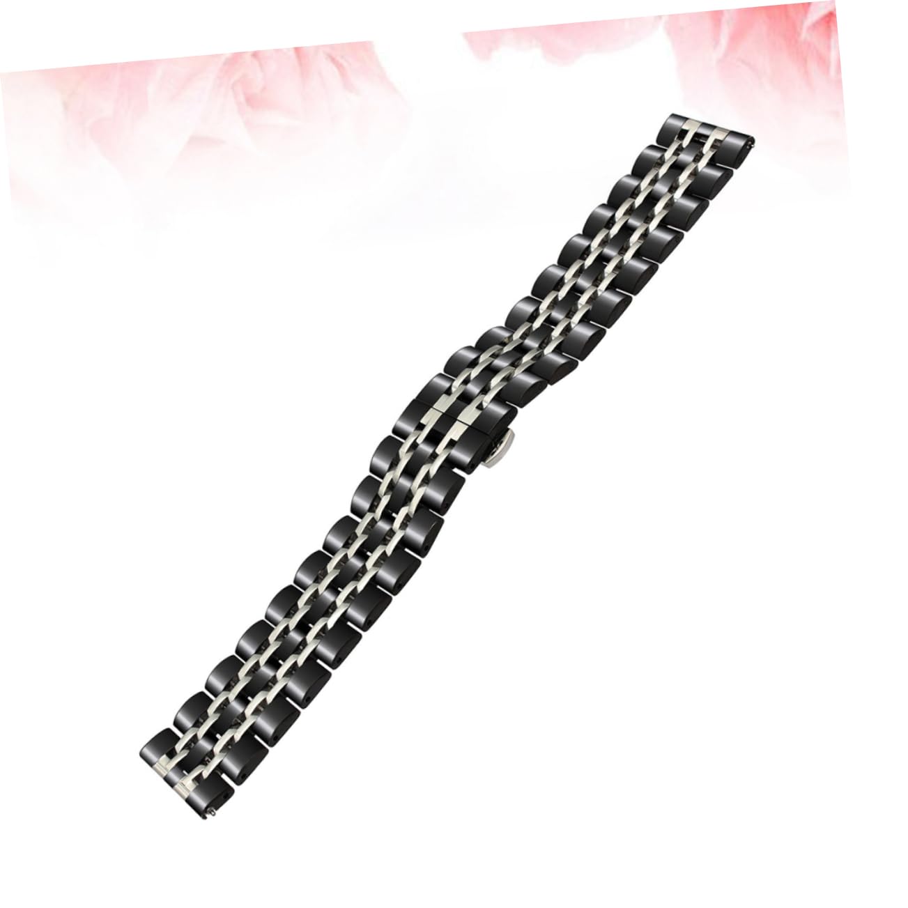 UPKOCH Correa De Reloj De Guijarro 3 Uds Brazalete De Metal Correa De Reloj Inteligente Correas De Engranaje Correa De Reloj De Moda De Repuesto S2 S3 De Acero Inoxidable