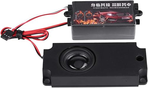 Miniatura 9 de Oumefar Juego de módulo de sistema de sonido de motor de sonido de motor RC con efecto de sistema de simulador de voz con 1 altavoz para 110