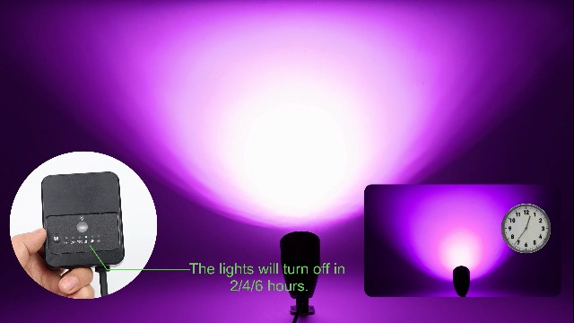 ZZXX 20W RGB Halloween Color Changing Landscape Lights Low Voltage