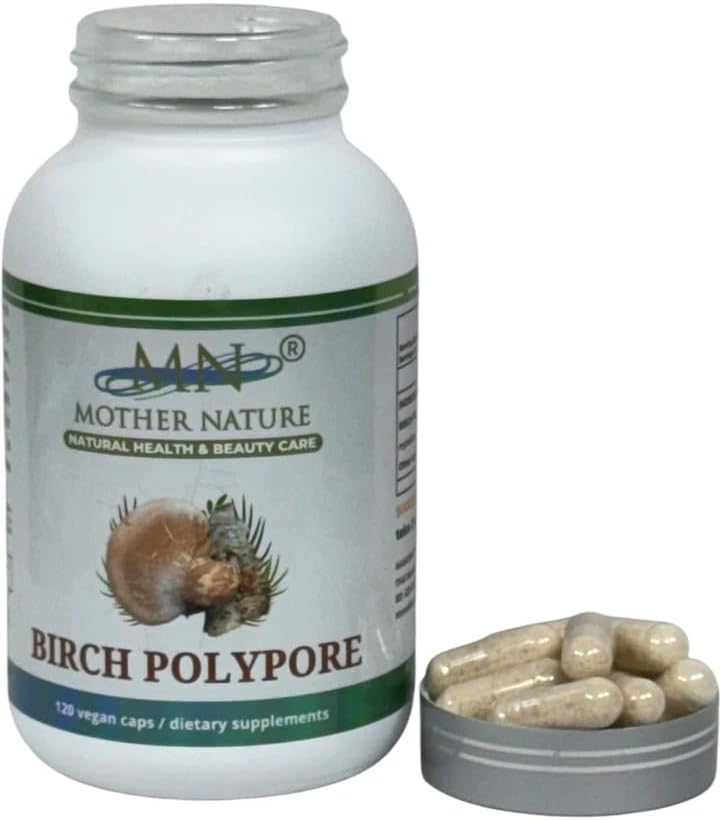 Miniatura 6 de Suplemento de poliporo de abedul (1000 mg) - 120 Cápsulas