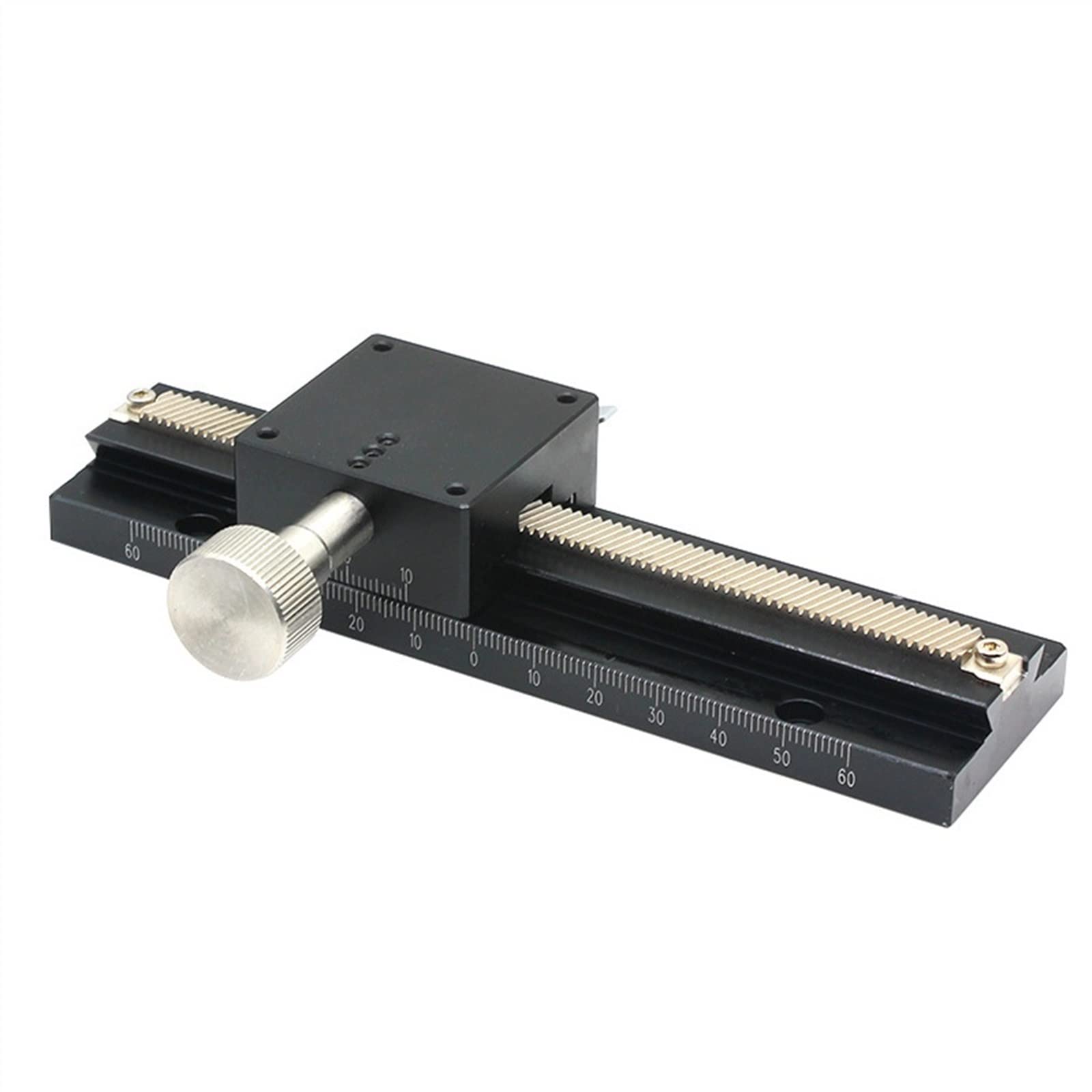 YFBCMXSKG Roller Table X Axis LWX25 25mm Long-Range Dovetail Trimming Slide Dovetail Slide Table Sliding Stage Manual Displacement Platform(LWX25-L150)