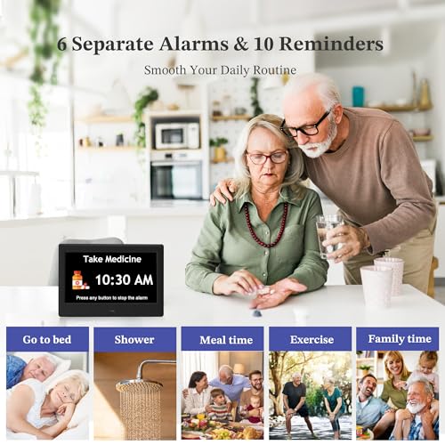 7 Remote-Control Dementia Wall Clock