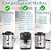 DL-pro Brühgruppe geeignet für Melitta 6716059 A-047, 6783613, 6785621, kompatibel mit Miele 10876091, Brüheinheit für Caffeo Barista, Passione, Varianza und für Nivona Kaffeemaschine