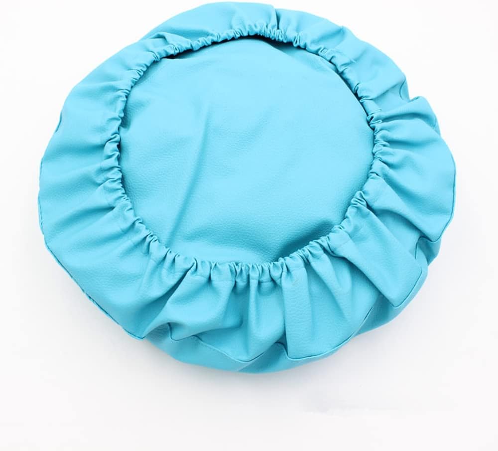 4pcs/Set Dental Chair Seat Cover Chair Cover PU Leather Unit Elastic Waterproof Case Protector (Pink)