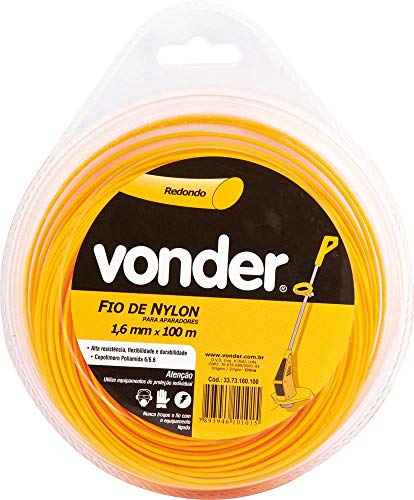 Fio de Nylon 1.6 x 100 M Redondo, Vonder VDO2984