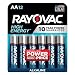 RAYOVAC AA 12-Pack HIGH ENERGY Alkaline Batteries, 815-12K