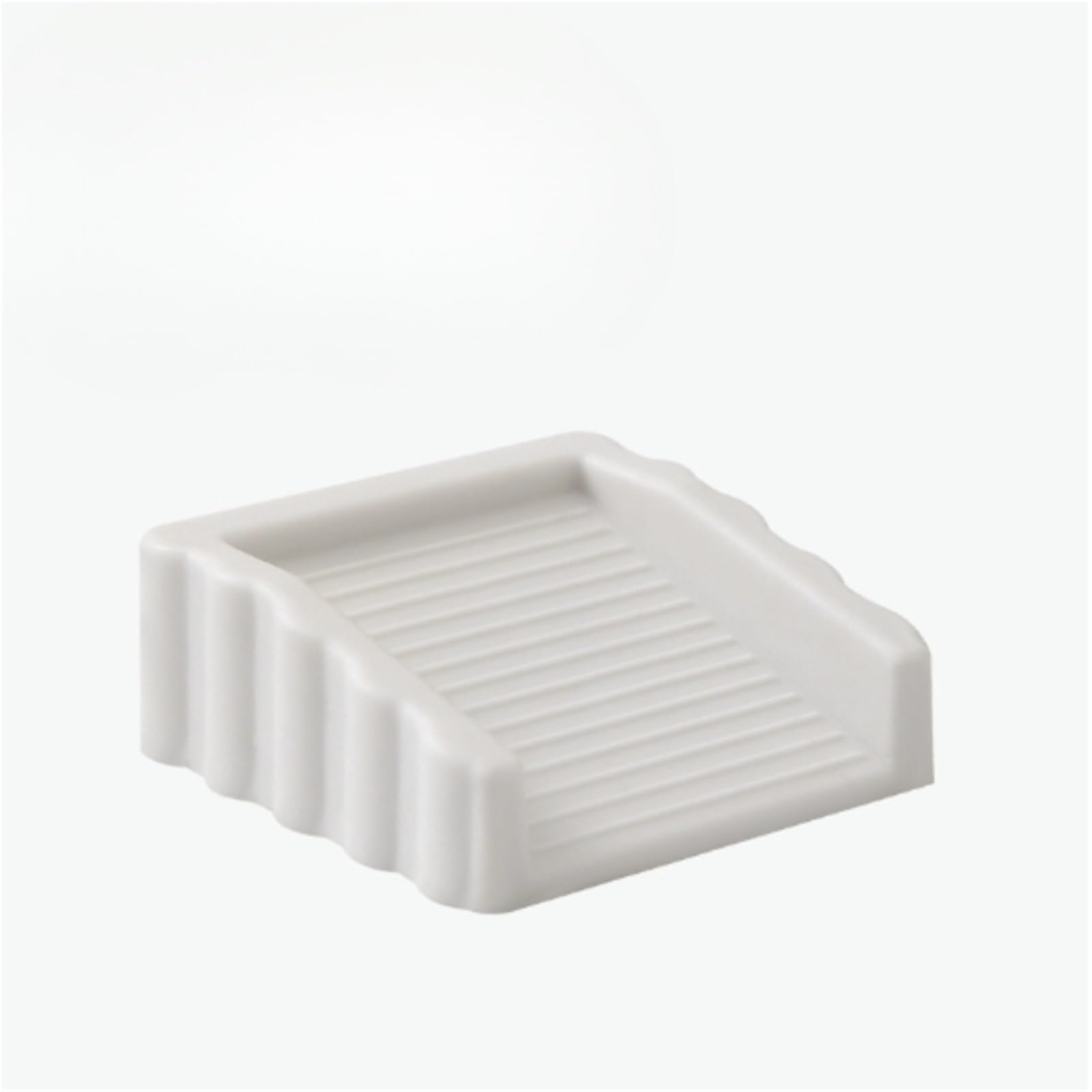 Iopklytf White Door Stopper Plastic Matte Door Stopper Wedge