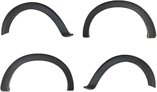Black Textured Style Wheel Protector Flare Front 0.75" Rear 0.75"-Tire Coverage for Ford for F250 SuperDuty 2017-2020 for F350 SuperDuty 2017-2020