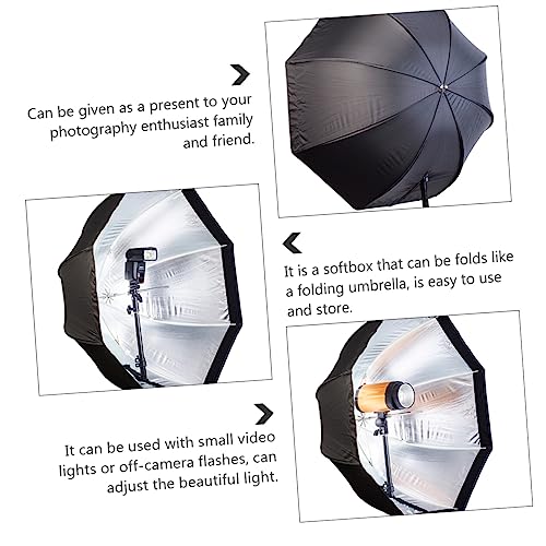 Softbox octagonal para streaming y grabación de vídeo con iluminación limpia KOMBIUDA 6