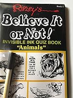 Invisible Ink Quiz Book Animals, Book 1 1562972340 Book Cover