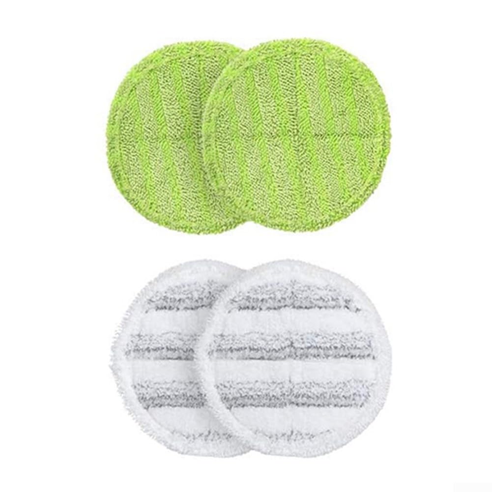Microfiber for PADS, 4 Pack Reusable Microfiber for PADS For OGORI Electric Spin Mop Cleaning Tools