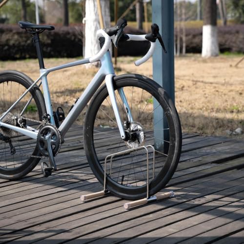 Soporte para bicicleta de suelo y parking de exterior para casa 2