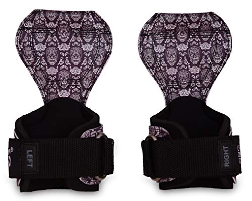 Image of Cobra Grips Weight Lifting Gloves with Adjustable Neoprene Padded Wrist Wraps - Heavy Duty Alternative to Power Lifting Hooks for Deadlifts