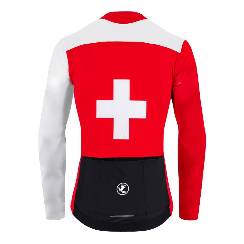 UGLY FROG Abbigliamento Magliette Set Inverno Termico Vello Antivento Maglia Lunga e Pantaloni Completo Ciclismo Uomo Invernale KXITCXHB14