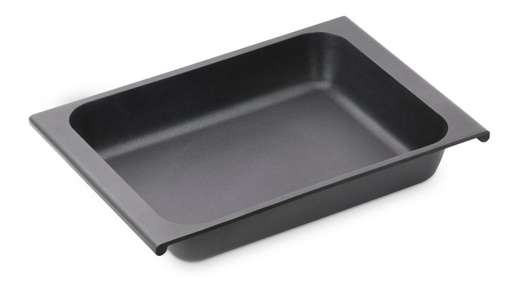 BRA Efficient | Bandeja tegame senza coperchio 41 cm, Nero