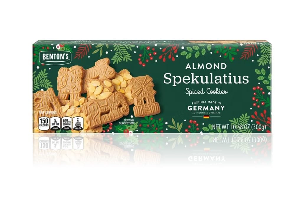 Benton’s Cookies (Pack of 1, Almond Spekulatius)