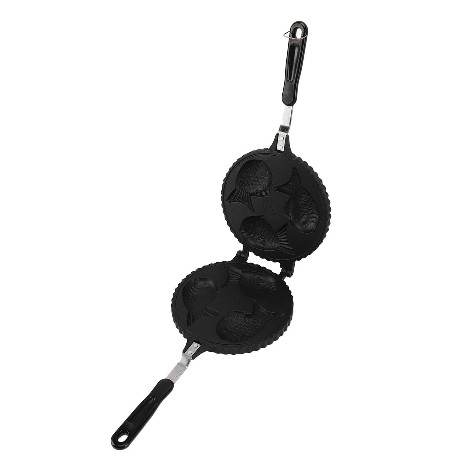 CLUB BOLLYWOOD® Taiyaki Pan Nonstick Baking Double Pan Kitchen Bakeware for Cafe Office Dorm | Kitchen, Dining & Bar | Small Kitchen Appliances |Home & Garden |1x Waffle Maker-picture-32