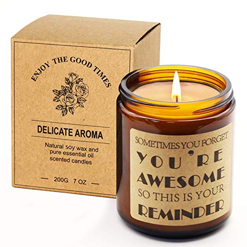 Lavender You're Awesome Candle