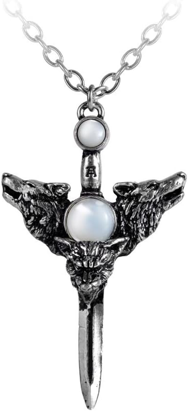 Wolverine Moon Pendant Gothic