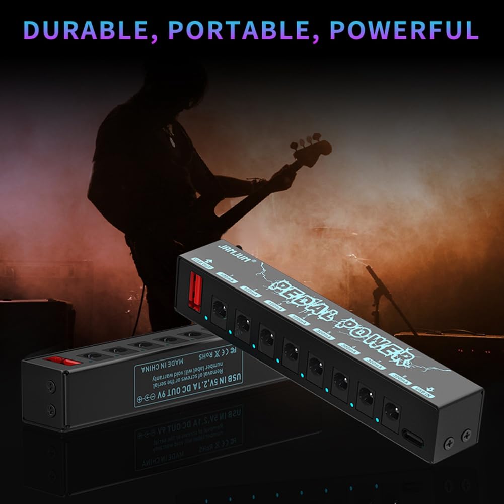 Amazon | Mcbridenty PEDAL POWER ギター ペダル パワー ギター