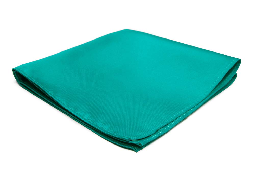 Jacob Alexander Solid Color Pocket Square Handkerchief Hanky Wedding Business