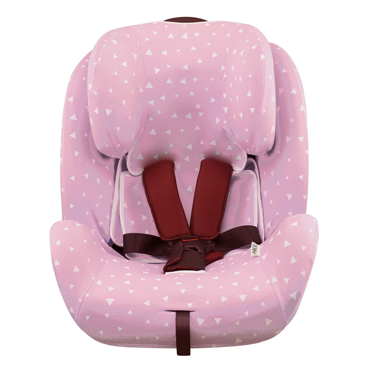 JYOKO KIDS Fodera per Seggiolino auto in cotone Compatibile con Joie Stages, Every Stages (PINK SPARKLES)