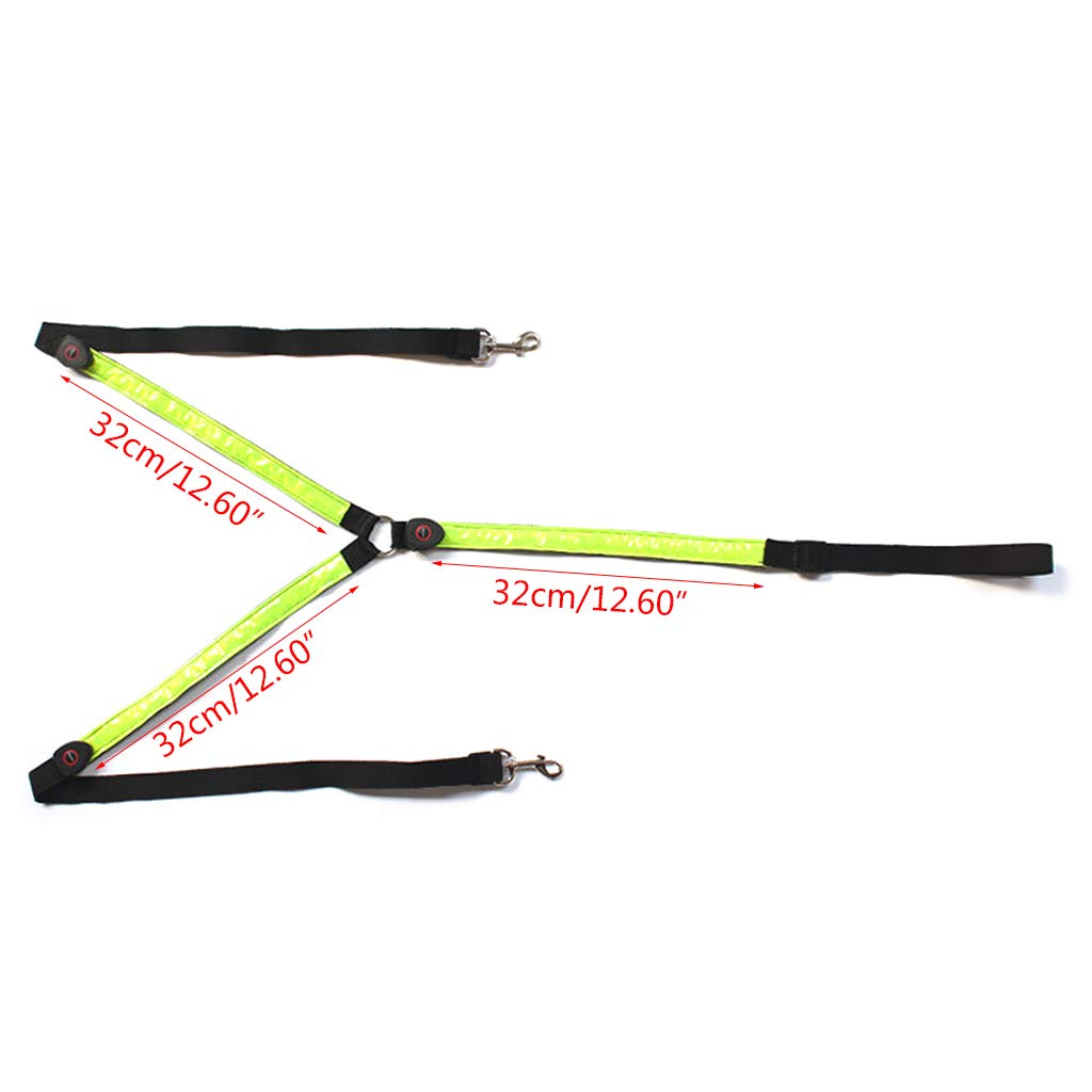 Gurtband für Pferde, Halsband, Brustpanzer, sichere Reitausrüstung, verstellbar, Nachtsichtbares LED-Licht, Brustgurt