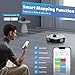 Tikom Robot Vacuum and Mop Combo, 6000 Pa Automatic Robotic Vacuum Cleaner, Smart Mapping, 150 Min Max, Ideal for Pet Hair, Hardfloors, Carpets, Home(L8000 Pro)