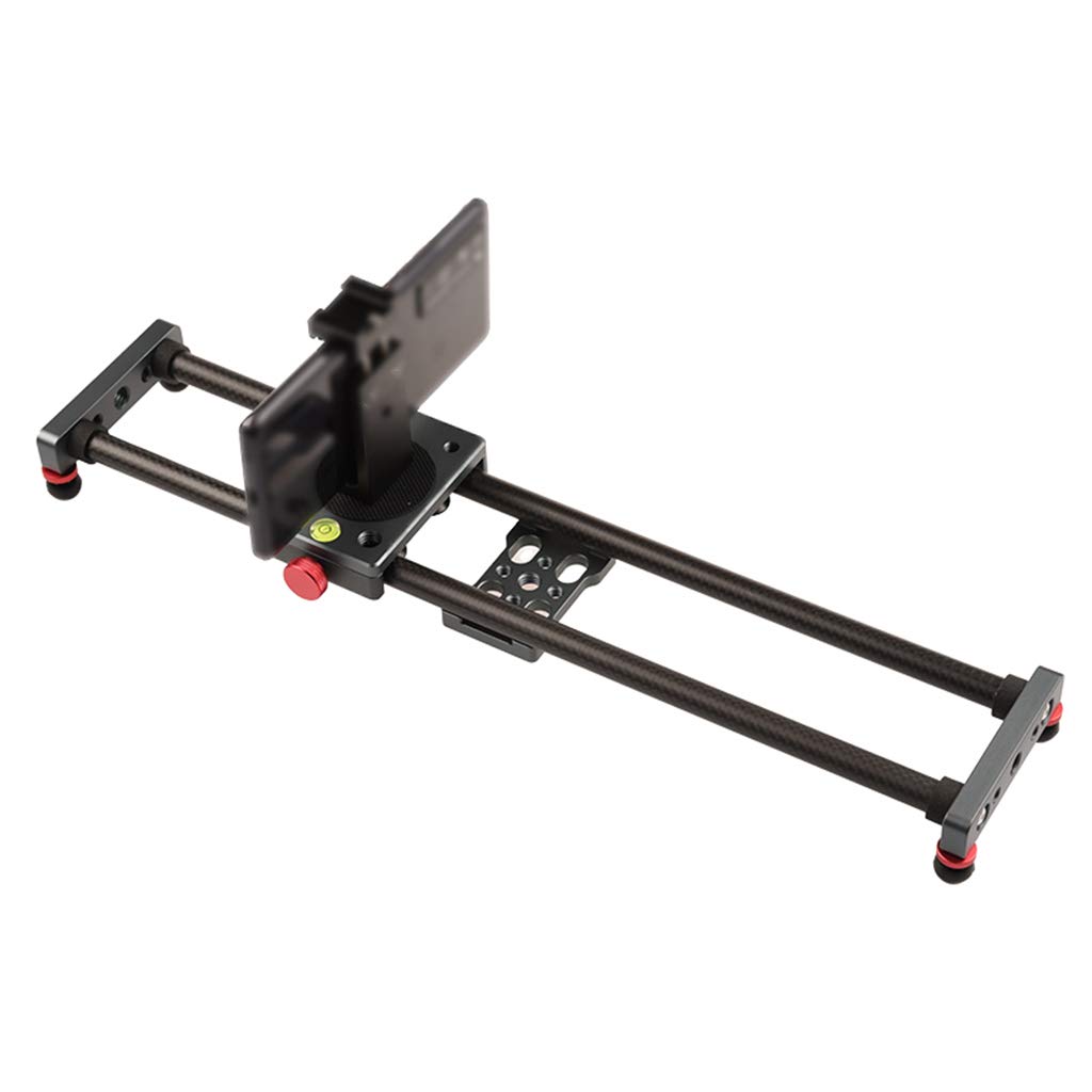Glissière en alliage d'aluminium pour caméra vidéo, excellente compatibilité, montage à vis de 6,35 mm, réglage fin, verrouillage d'amortissement