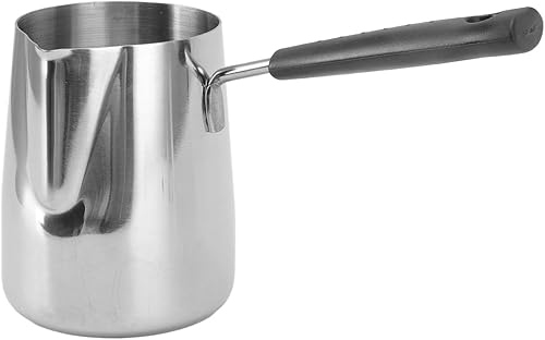 Miniatura 10 de Jarra toroide de café de mango largo, decantador de café de acero inoxidable 304, jarra de espumador de leche más suave a prueba de óxido para el