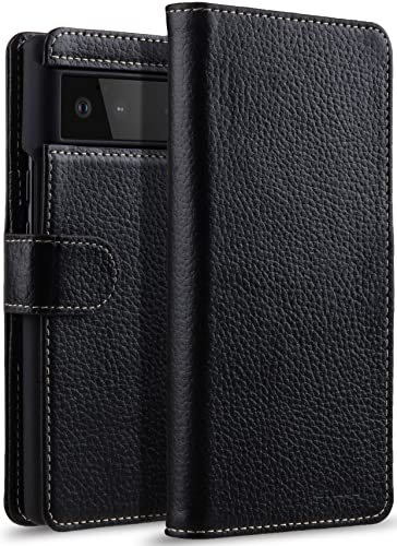 Coque Google Pixel 6 anti-rayure étui portefeuille cuir aimanté
