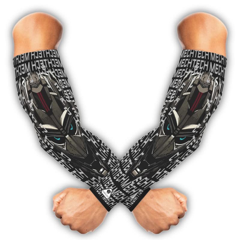 SUBHUSHA Arm Sleeve Unisex Sports Compression Sun Protection UV UPF 50 Cooling Sleeve Tattoo Cover Up Men & Women Cycling Cricket Biking Riding Golf Football Basketball & Running