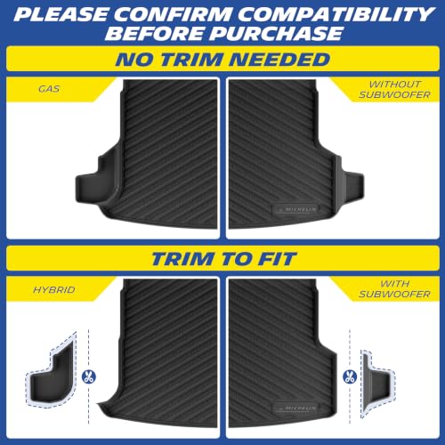 Image of Michelin Vehicle Mats for 2025-2026 Subaru Forester Gas & Hybrid (1 Piece) | Not Fit 2025 Wilderness, All-Weather TPE Custom Fit Liner, Premier