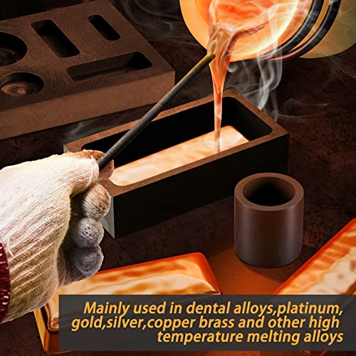 Jewelry Melting Ingot Tools Set, Gold Melting Kit, Crucible Gold, Gold