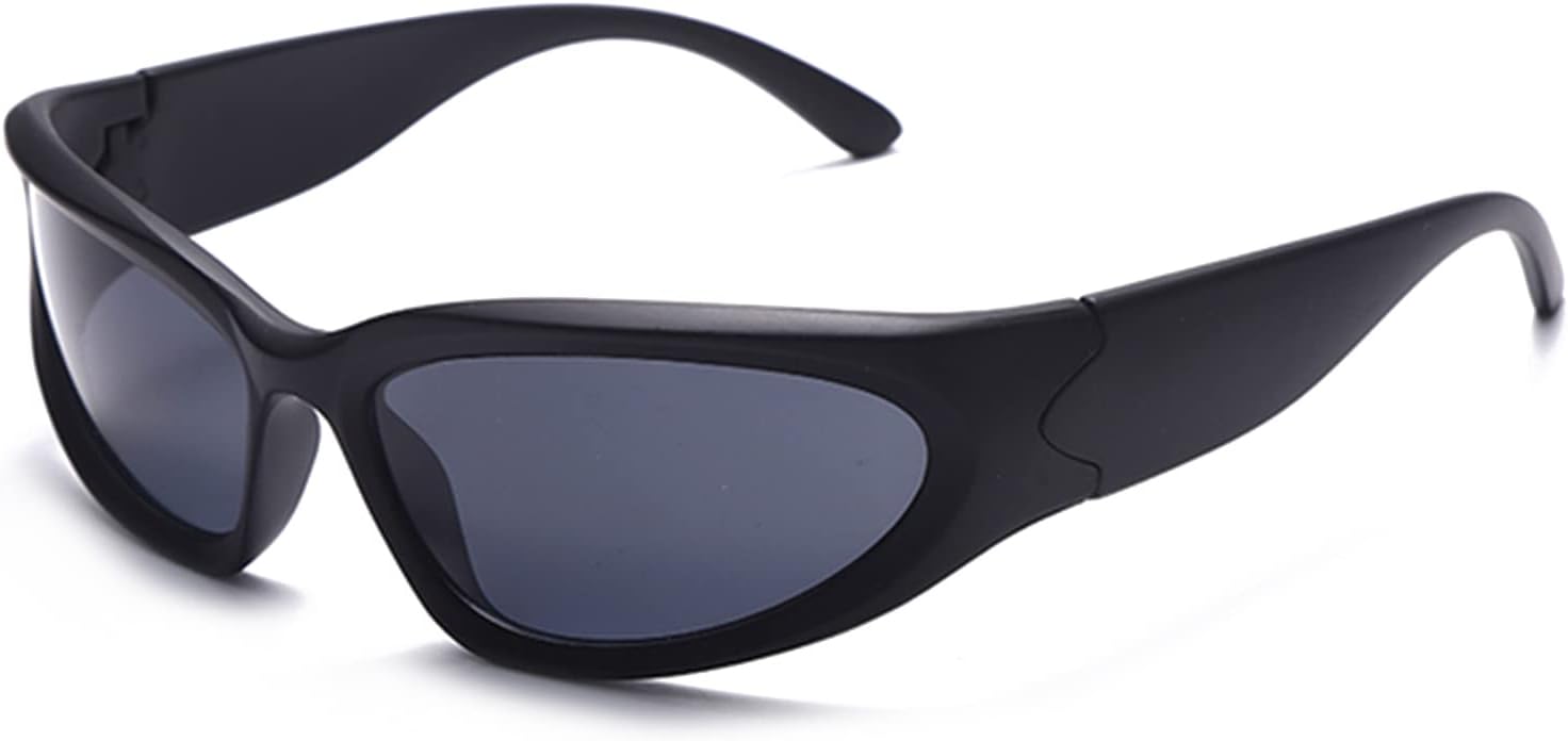 Wrap Around Fashion Sunglasses for Women Men