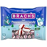 Brach's Holiday Soft Peppermint Candy, Individually Wrapped Mints, 10oz