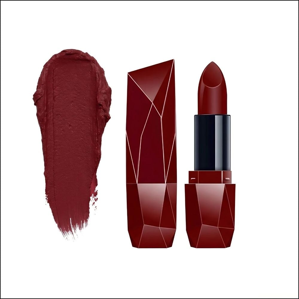 MISS ADS Pure Matte Creamy Lipstick | Non-drying, Highly pigmented Lipstick | Dark Maroon Shades | Pack of 1 - Review, Price and Buying Guide
