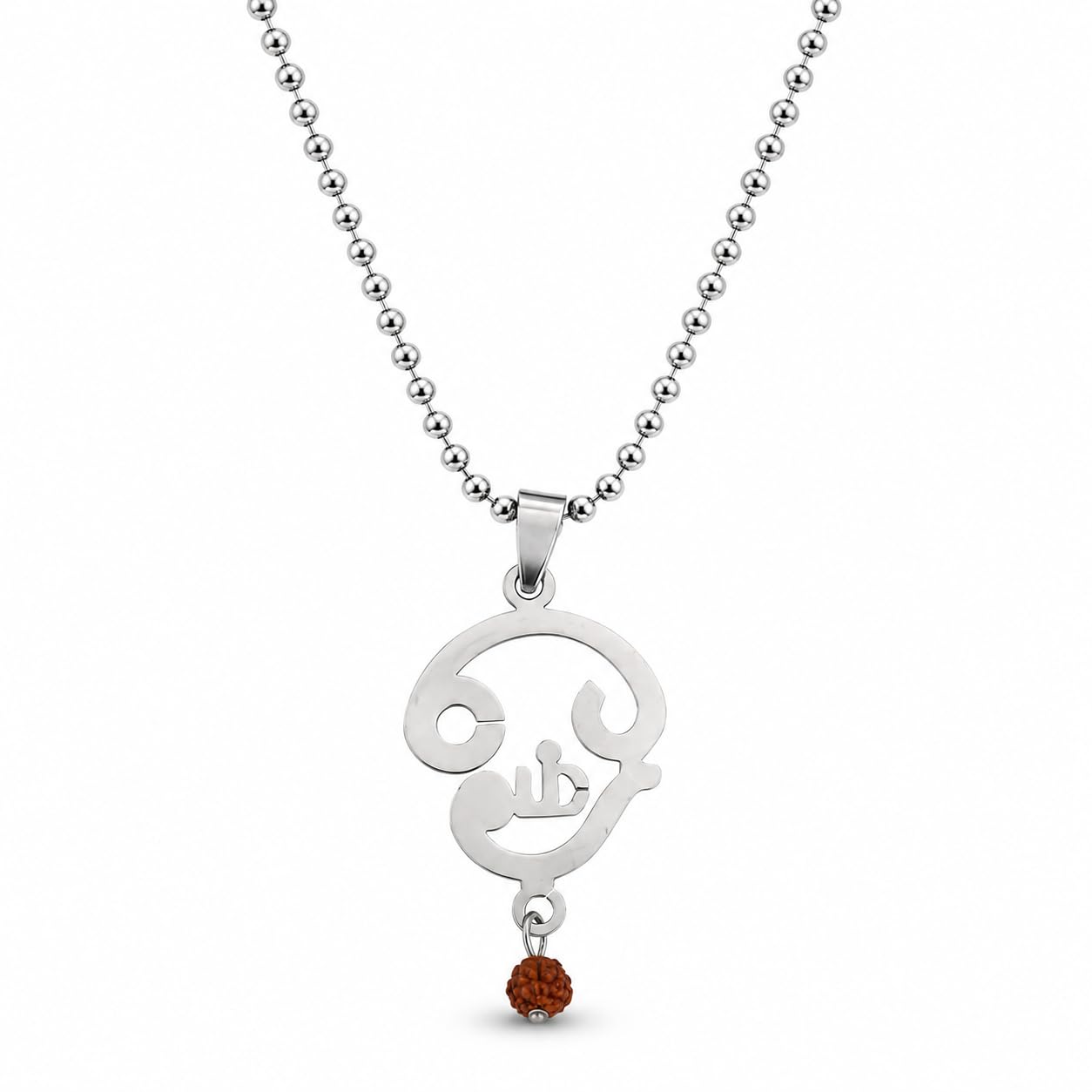 sullery Murugan South India Fashion Jewelry Silver Stainless Steel Necklace Pendant for Men and Women-picture-33