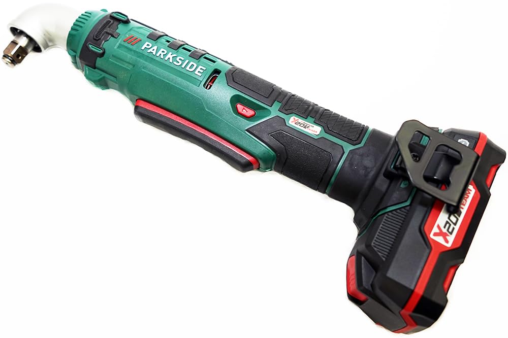 HEADNMORE® Zestaw z akumulatorową wkrętarką udarową PARKSIDE® 20 V 1/2 cala PAWS 20 A1 i breloczkiem do kluczy HEADNMORE® (akumulator 2 x 2 Ah)